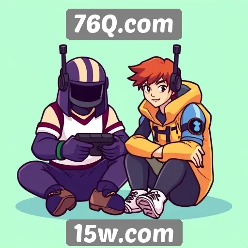 Recursos inovadores do site 76Q.com para gamers
